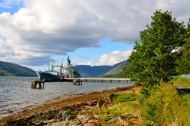 RFA GOLD ROVER in Loch Striven