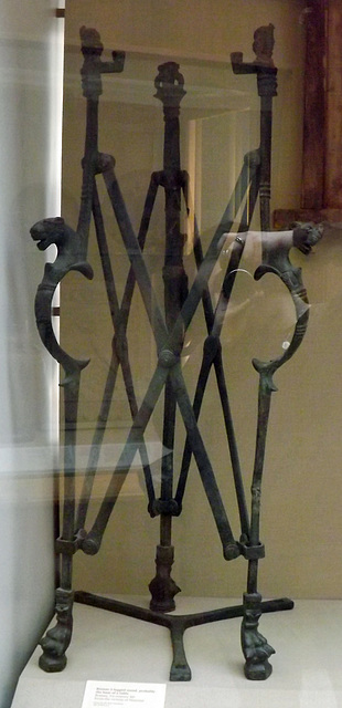 Bronze Three-Legged Stand, Probably a Base of a  Table in the British Museum, April 2013