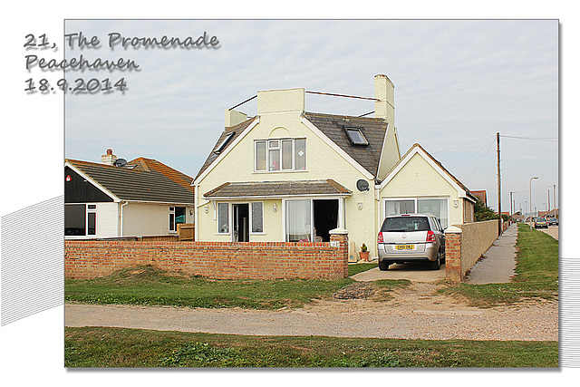 Peacehaven, 21 The Promenade - 18.9.2014