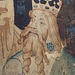 Detail of Julius Caesar from the Nine Heroes Tapestry in the Cloisters, April 2012