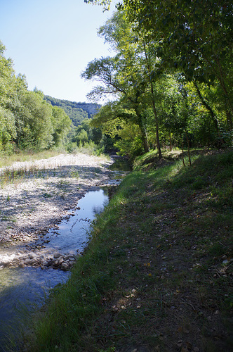 le Roubion à Pont de Barret - Drôme