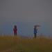 woman with umbrella