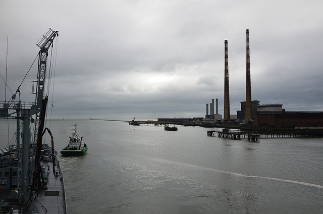 Sailing from Dublin