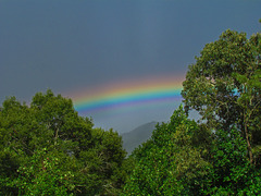 Rainbow over Big Ridge