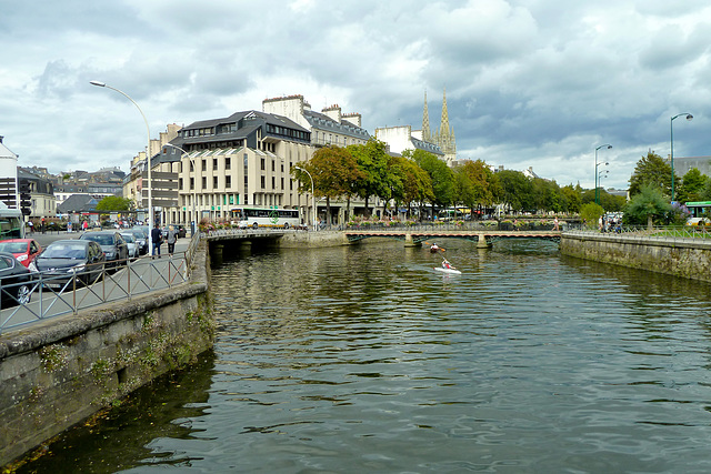 Quimper 2014 – Where the river Steïr flows into the river Odet