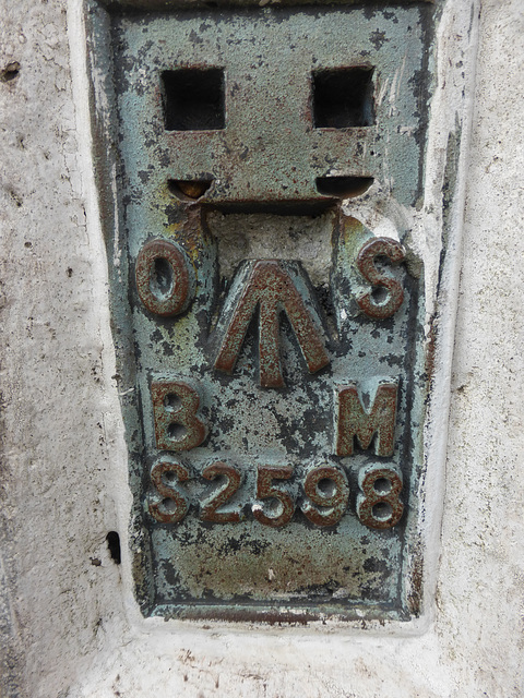 OS trig point on The Roaches