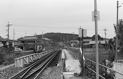 Single-track railroad
