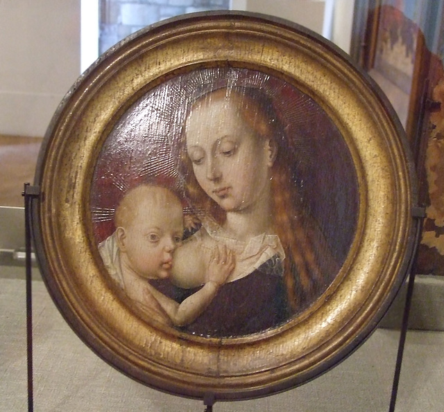 Virgin and Child by a Follower of Robert Campin in the Philadelphia Museum of Art, August 2009