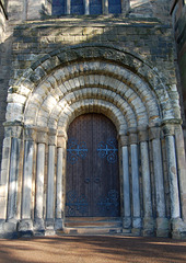 Dunfermline Abbey west front, Fife, Scotland