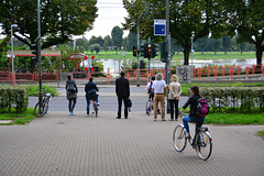 Cologne 2014 – Waiting for the red trafﬁc light