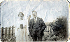 William Hall (1897-1924) and wife Bertha