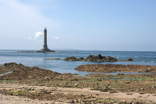 Le phare de la Hague à Goury