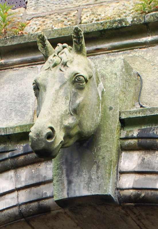 Stable Courtyard, Crawford Priory, Fife, Scotland