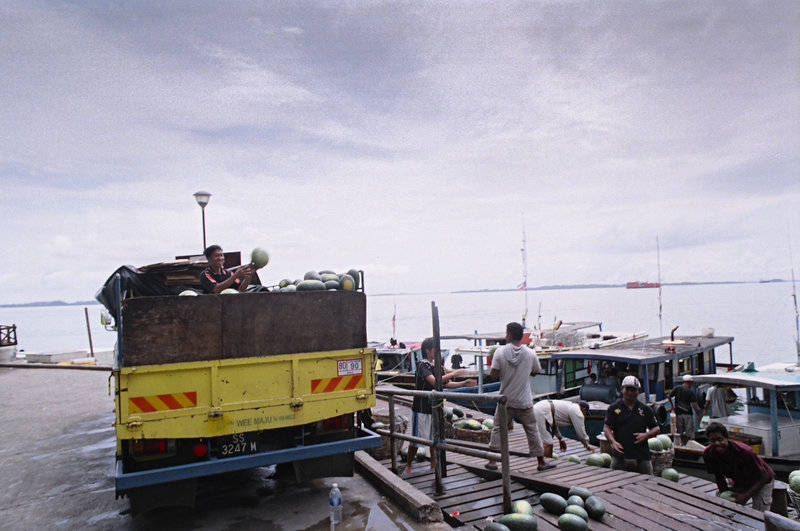 Street life of Sandakan