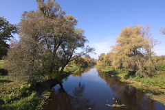 Kanal zwischen die Zitadelle und Kobriner Befestigung