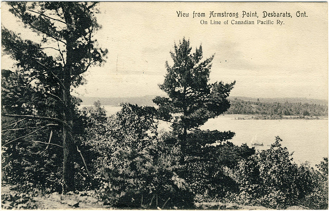 4470. View from Armstrong Point, Desbarats, Ont.