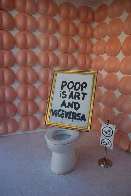 Poop is art and vice versa