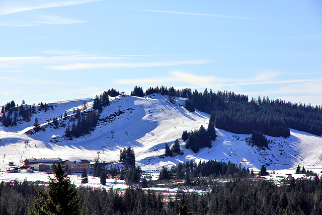 4 Wochen später in Steibis - Blick auf den Hochhädrich