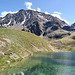 Das Wanderziel ist erreicht - Upisee-Panorama auf 2560 m  Höhe