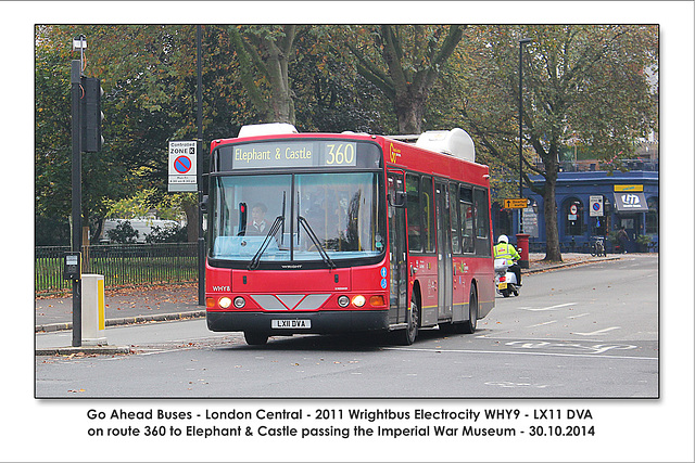 London Central LX11 DVA - London - 30.10.2014