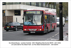 London Central LX11 DVB - London - 30.10.2014