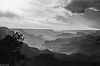 Thunderstorm clearing - Grand Canyon 1980 (120°)