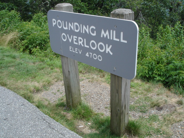 Pounding mill overlook