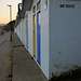 Beach Huts on Sandown prom