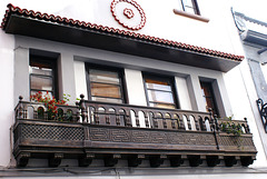 Santa Cruz de La Palma, Balkon in der Calle O'Daly. ©UdoSm