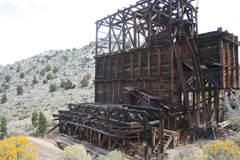 Ore tramway terminus