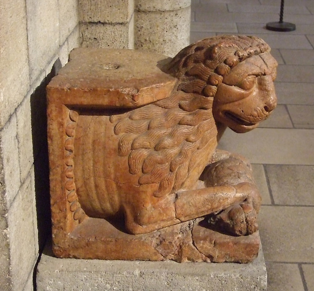 Lion in the Cloisters, October 2010