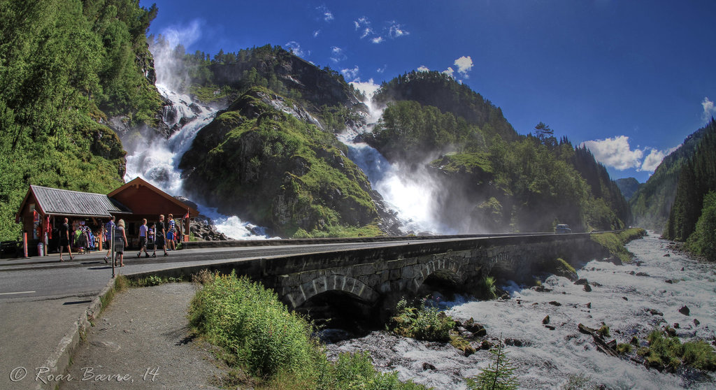 Låtefoss, Odda.