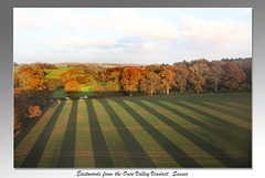 East from the Ouse Valley Viaduct, Sussex - 19.11.2014