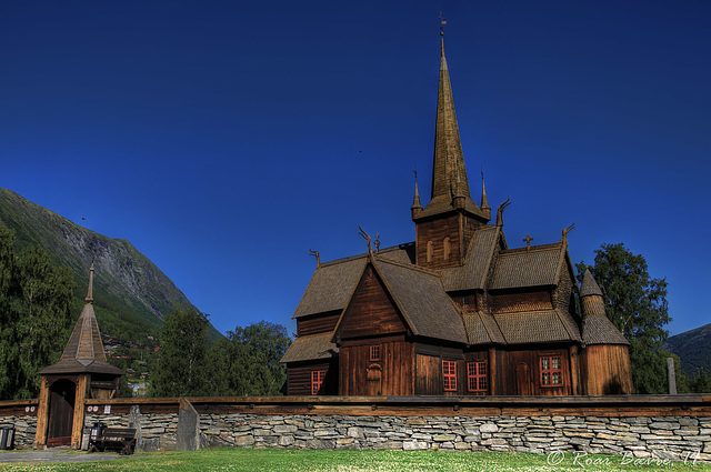 Lom stave church.