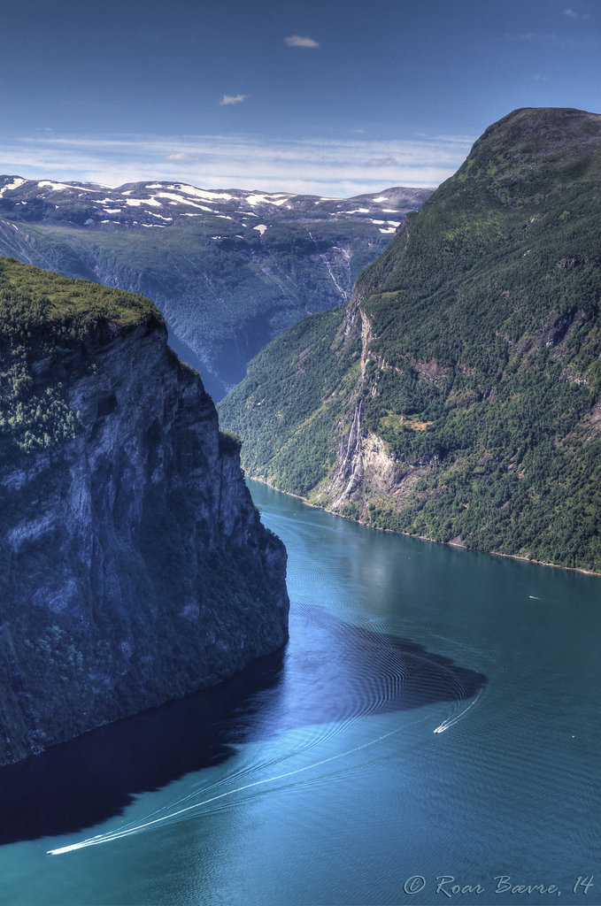 The Geirangerfjord.