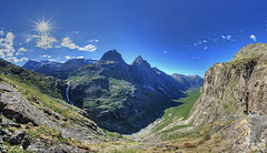 Trollstigen and the valley Ister.