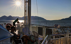 Crossing the Romsdalsfjord.