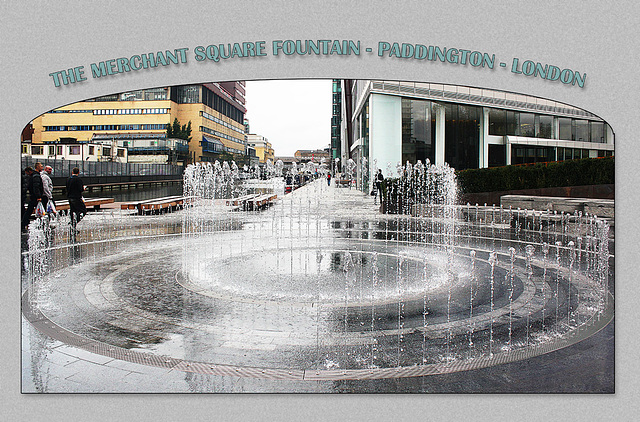 Merchant Square fountain - London - 17.11.2014