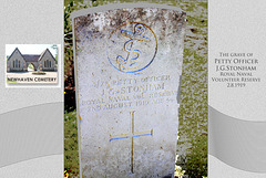 J.G.Stonham - died 2.8.1919 - Newhaven Cemetery
