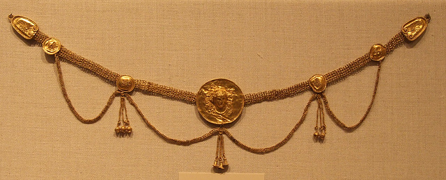 Gold Necklace from Taranto in the Metropolitan Museum of Art, July 2011