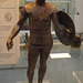 Bronze Votive Statuette of an Etruscan Warrior with a Shield in the British Museum, May 2014