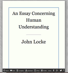 An Essay Concerning Human Understanding, by John Locke