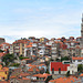 Porto, vue du parvis de la cathédrale.