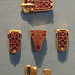 Sutton Hoo Shoulder Clasps in the British Museum, May 2014