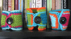 Crocheted Coffee Cuffs