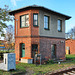 Hagenow, Stellwerk am Stadtbahnhof