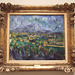 Mont Sainte-Victoire by Cezanne in the Philadelphia Museum of Art, August 2009