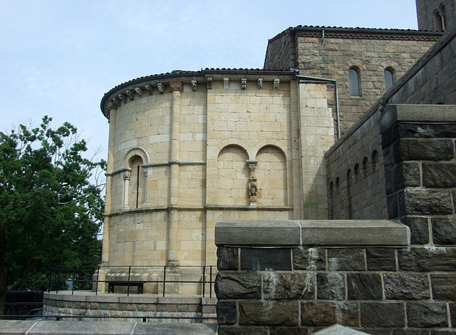 Exterior of the Apse of a Chapel in the Cloisters, June 2011