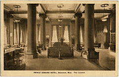 4420. Prince Edward Hotel, Brandon, Man. The Lounge
