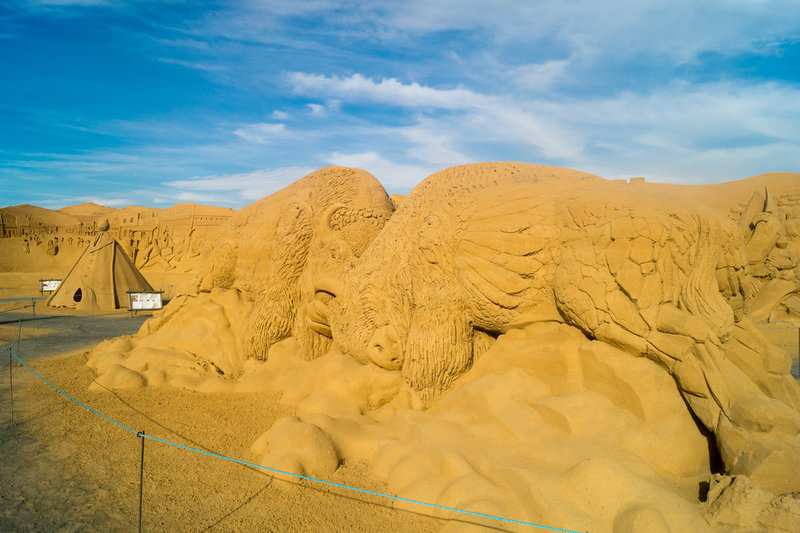 Sandskulpturenfestival Sondervig 2013 DSC01380